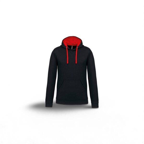 Kariban Herren Kontrast Kapuzen Sweater inkl. Logostick – Bild 12