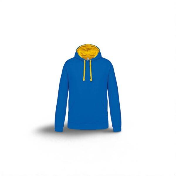 Kariban Herren Kontrast Kapuzen Sweater inkl. Logostick – Bild 3