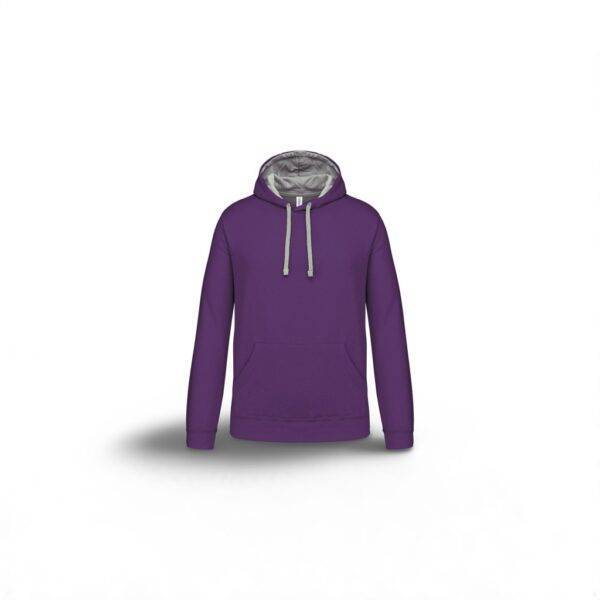 Kariban Herren Kontrast Kapuzen Sweater inkl. Logostick – Bild 9