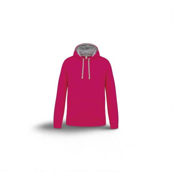 Kariban Herren Kontrast Kapuzen Sweater inkl. Logostick – Bild 7