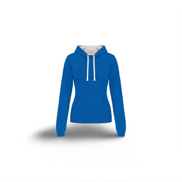 Kariban Damen Kontrast Kapuzen Sweater inkl. Logostick – Bild 15