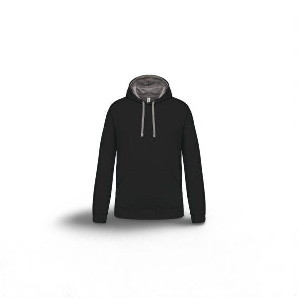 Kariban Herren Kontrast Kapuzen Sweater inkl. Logostick – Bild 14