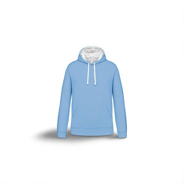Kariban Herren Kontrast Kapuzen Sweater inkl. Logostick – Bild 4
