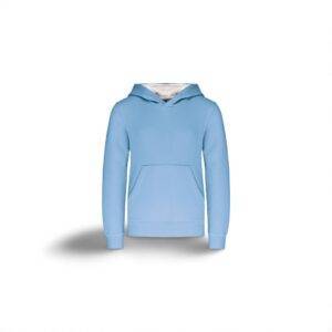 Kariban Kinder Kontrast Kapuzen Sweater inkl. Logostick