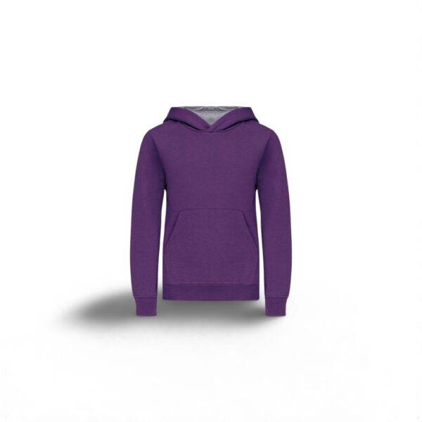Kariban Kinder Kontrast Kapuzen Sweater inkl. Logostick – Bild 9